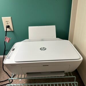 HP All-in-One White Printer